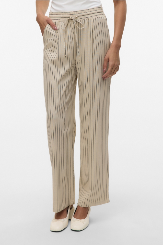 VMJESMILO HW WIDE PANTS WVN GA NOOS 10287363 SILVER LINING/ANJA OBSID